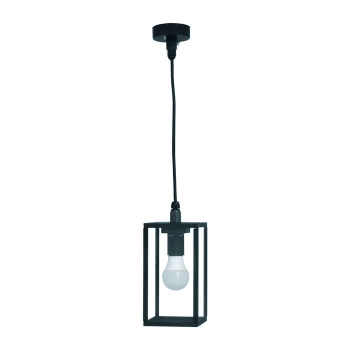 FORLIGHT Colgante Ip44 Pristol E27 15W