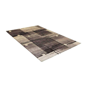 Petit tapis Povo aux motifs géométriques