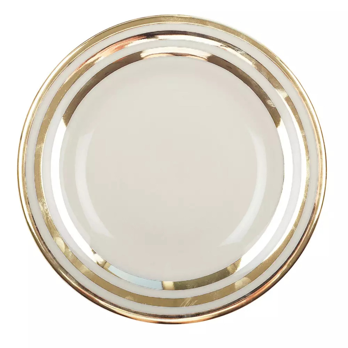Assiette creuse triple filet or 23cm