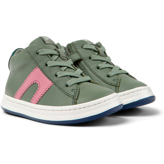 Zapatillas - CAMPER Runner Four Twins - Verde - Cuero liso
