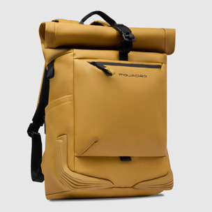 Piquadro Zaino roll-top resistente all'acqua porta pc 15,6