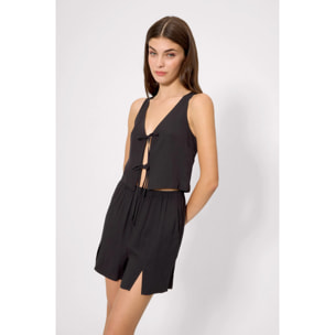 Pantaloni corti Nero