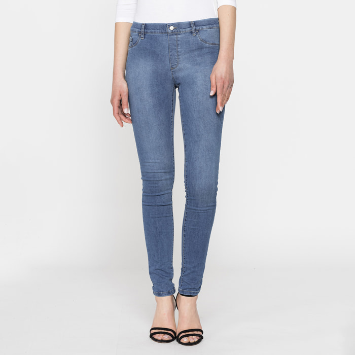 LEGG-JEANS DONNA denim super stretch