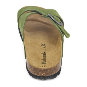 SANDALIA JÁVEA BABUNKERS VERDE