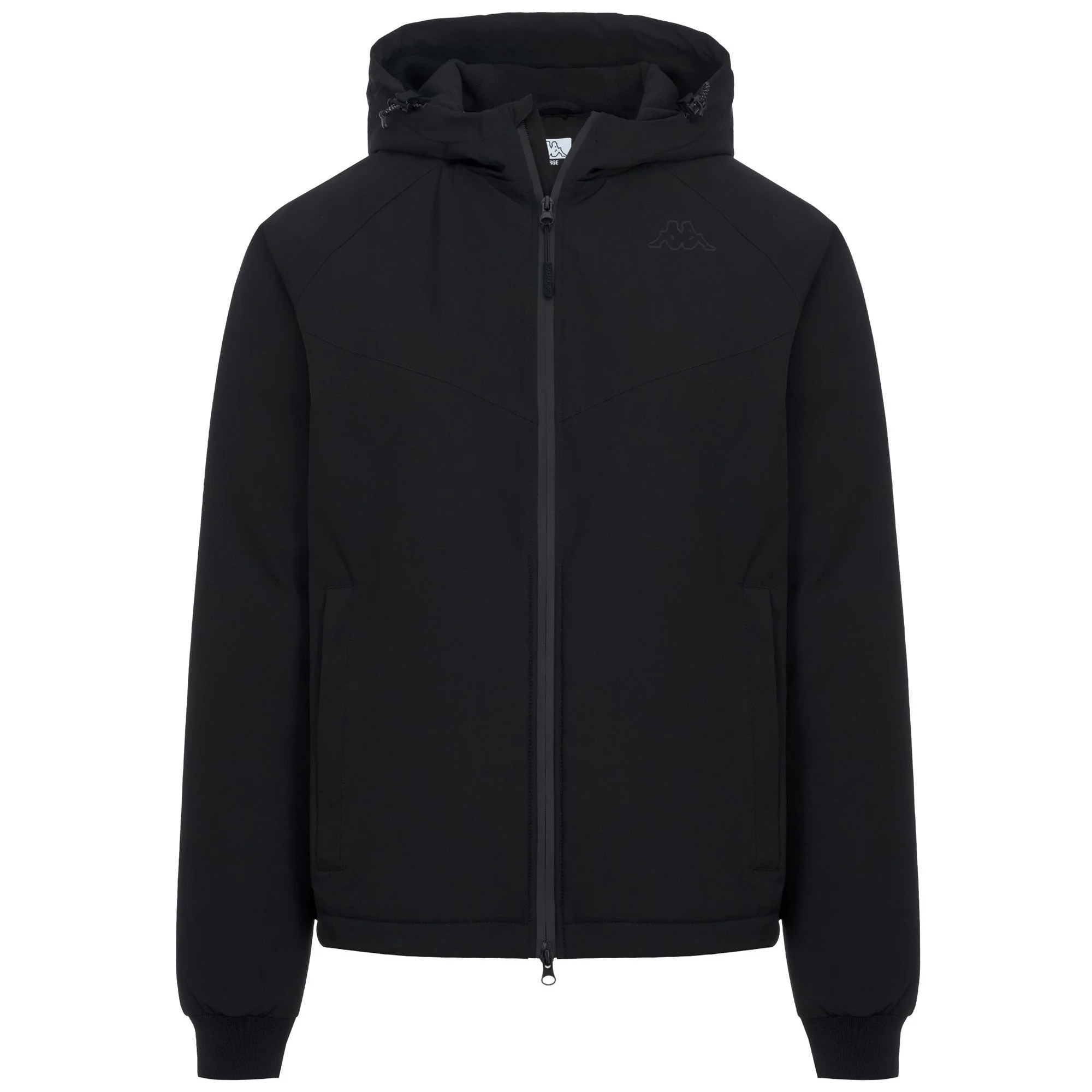 Kappa - Giacche Uomo Nero - Logo Sofymicropol
