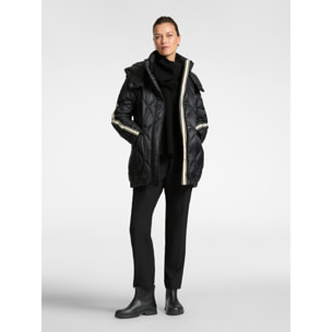 Elena Mirò - Pantalones chinos en tejido técnico - Negro