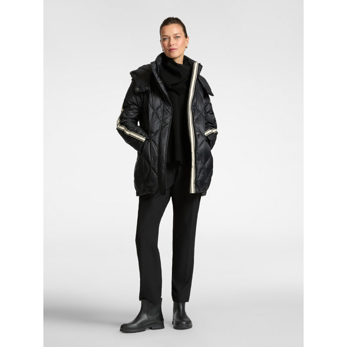 Elena Mirò - Pantalones chinos en tejido técnico - Negro