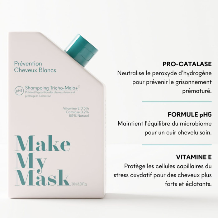 PH5 Tricho-Mela + - Shampoing Anti-Âge 180 ml