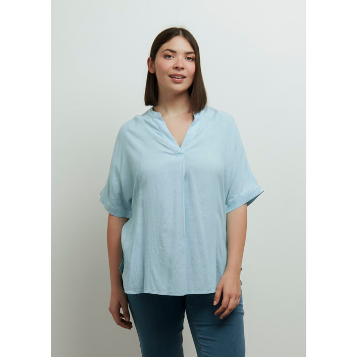 CAMICIA AZZURRO CONBIPEL