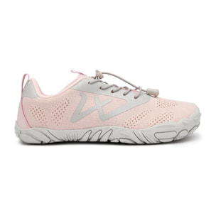 Zapatillas Deportivas Barefoot Goflex  Canvas en Rosa