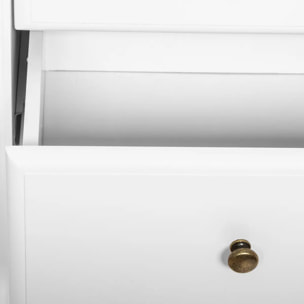 Console "Solen" bois blanc L110cm