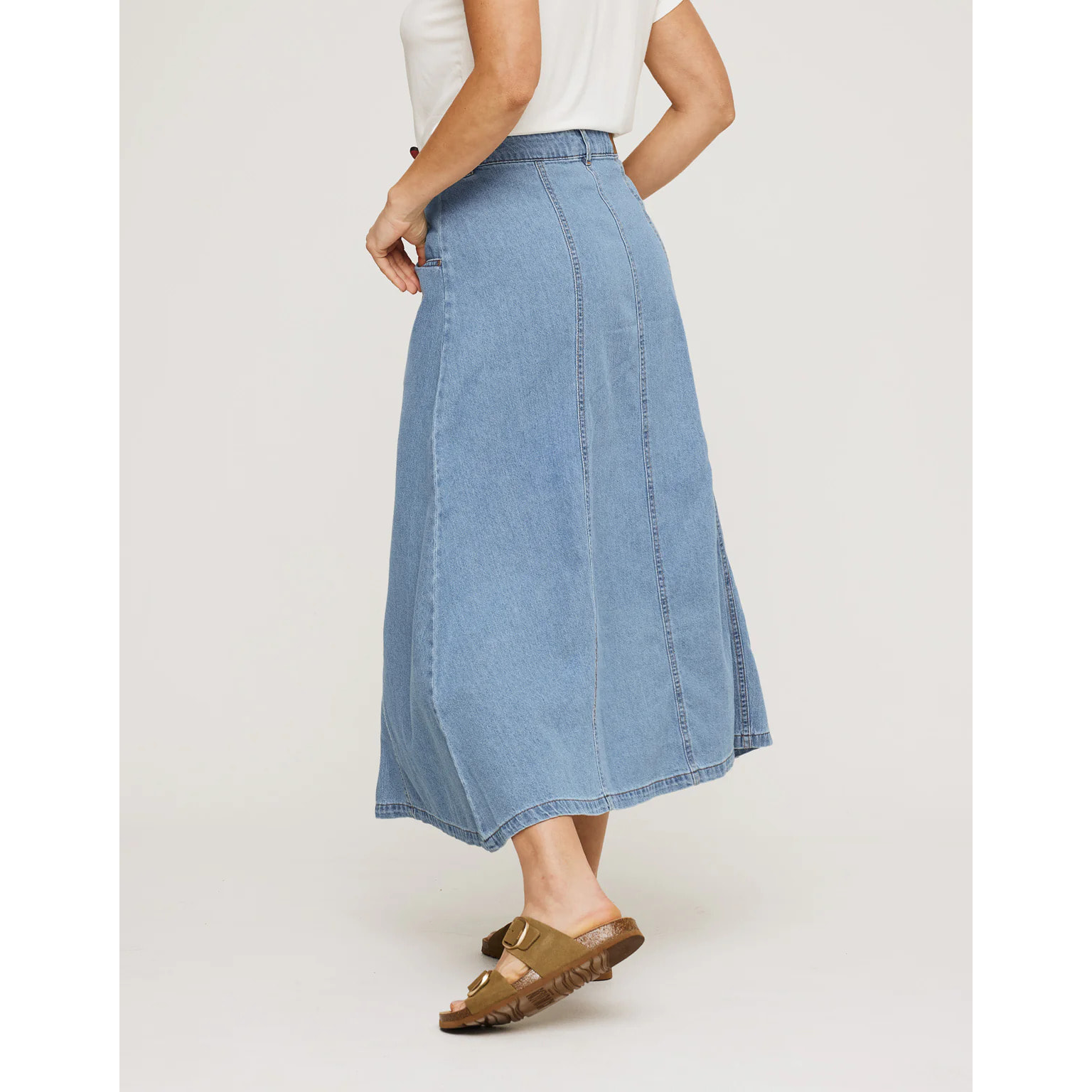 Falda Larga Denim - Jorta