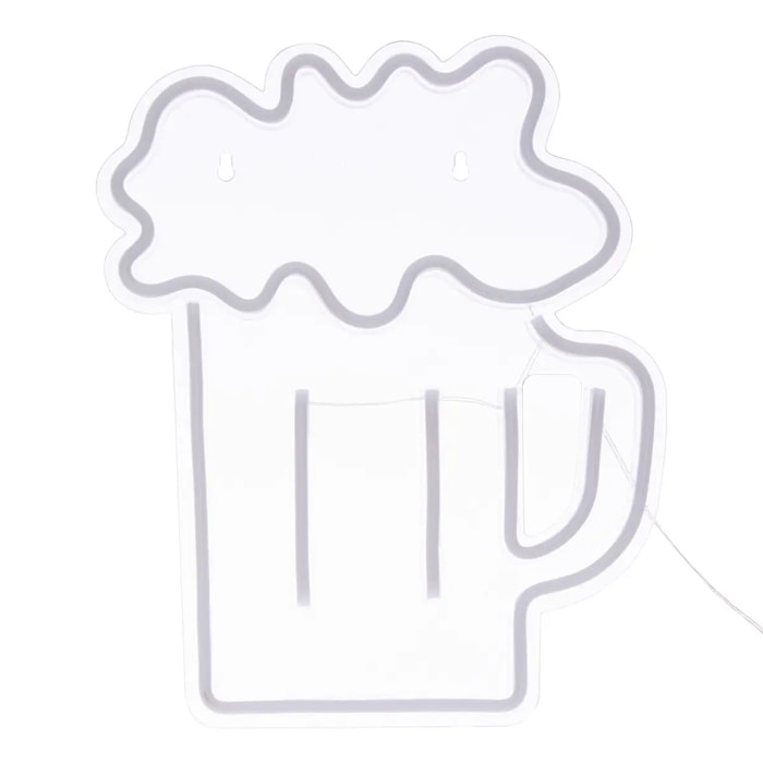Néon LED Biere 29,2x35,5cm