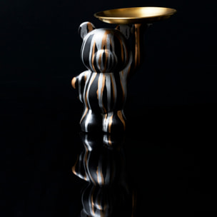 Statue Deco Noir Vide Poche