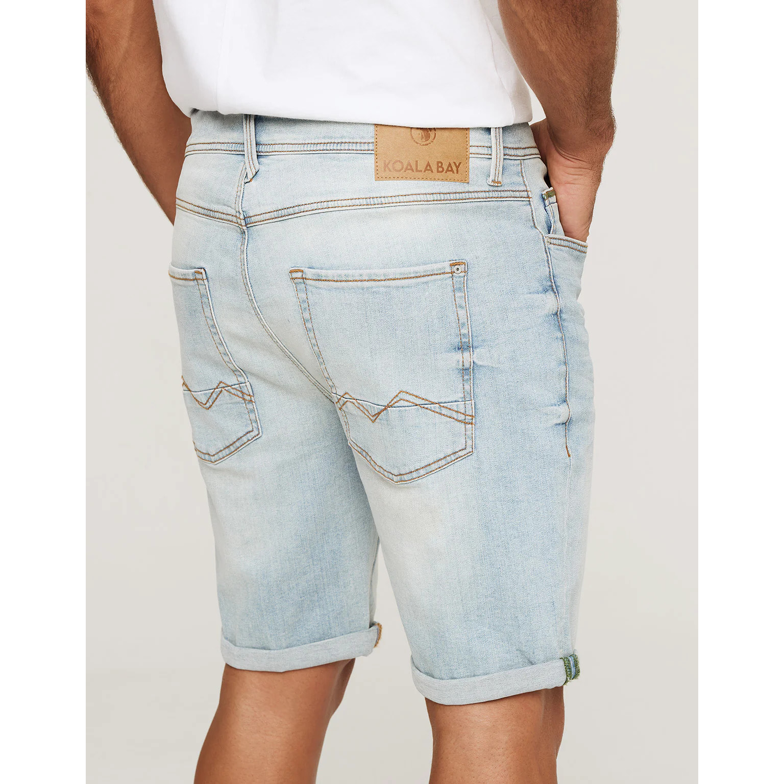 Bermuda Denim Claro- Caiman