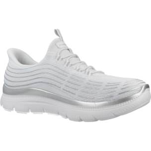 Sneakers De  Mujer Plus Soft Luster Blanco