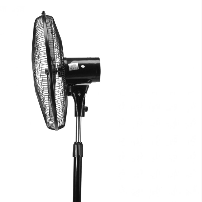 Ventilateur de sol industriel 100W avec 7 pales
