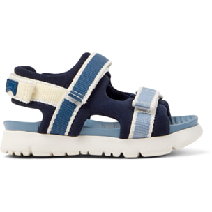 Sandali - CAMPER Oruga Twins - Blu - Tessuto tecnico