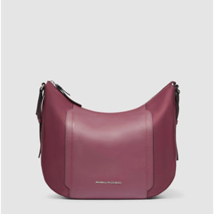 Piquadro Borsa tracolla porta iPad®mini con protezione RFID e tasca per Piquadro Smart Tracker