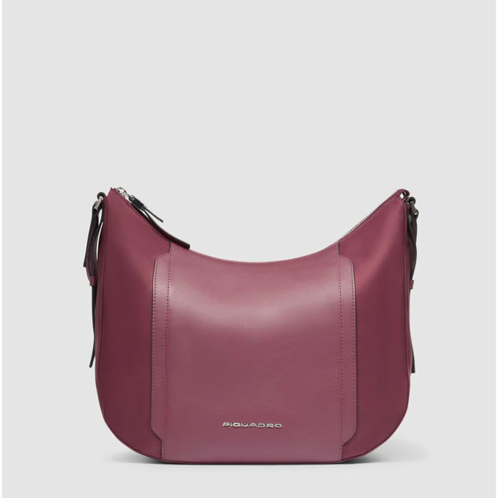 Piquadro Borsa tracolla porta iPad®mini con protezione RFID e tasca per Piquadro Smart Tracker