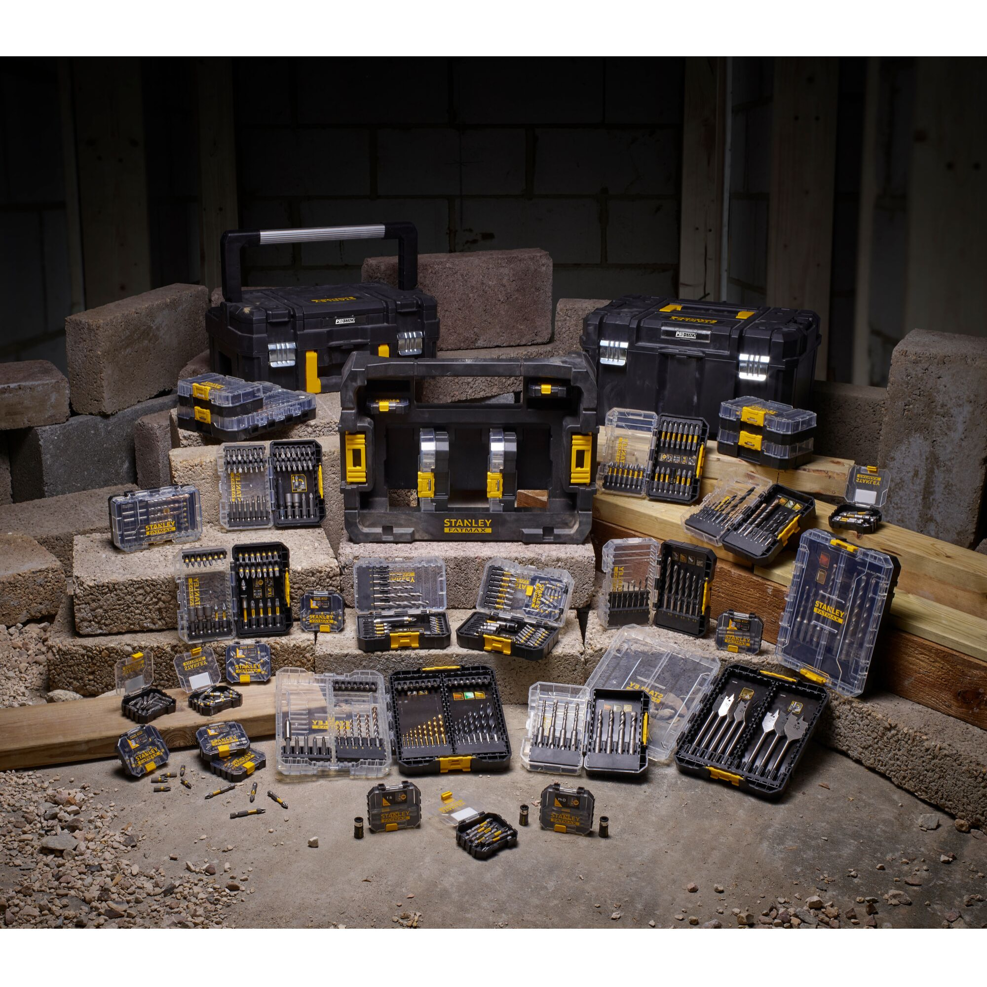 Stanley Coffret 13 pièces forets métal de 1,5 à 7mm