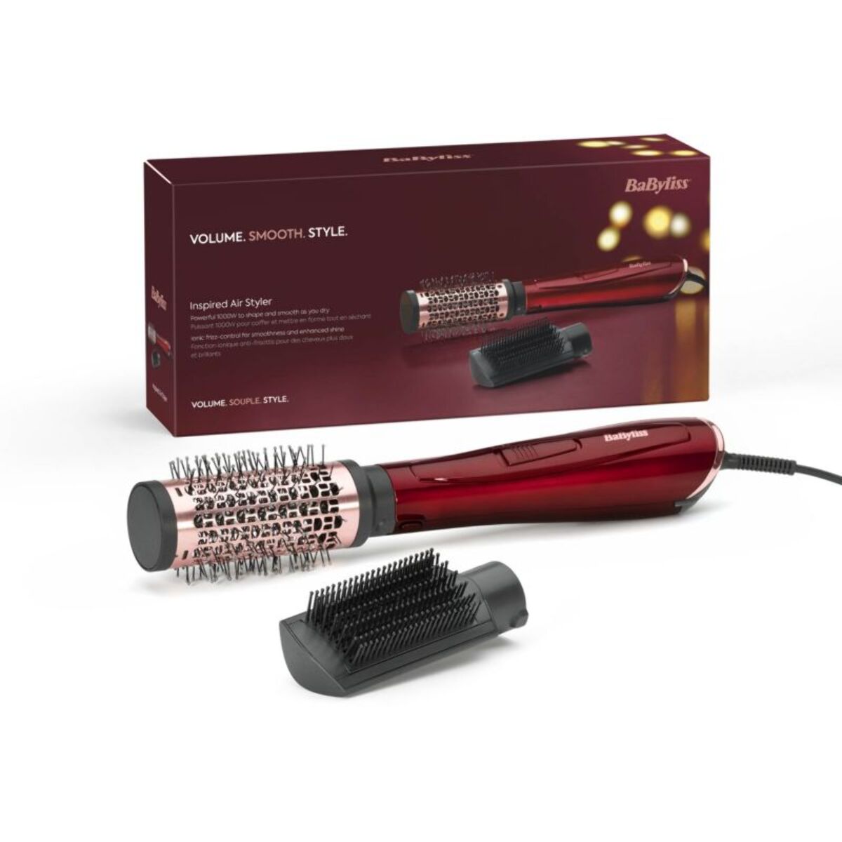 Brosse soufflante BABYLISS AS812PE Inspired 3 en 1