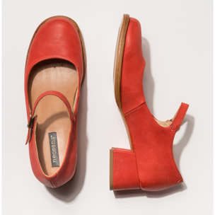 Zapatos con tacón S3035 TEXAS CORAL / ALAMÍS color Coral
