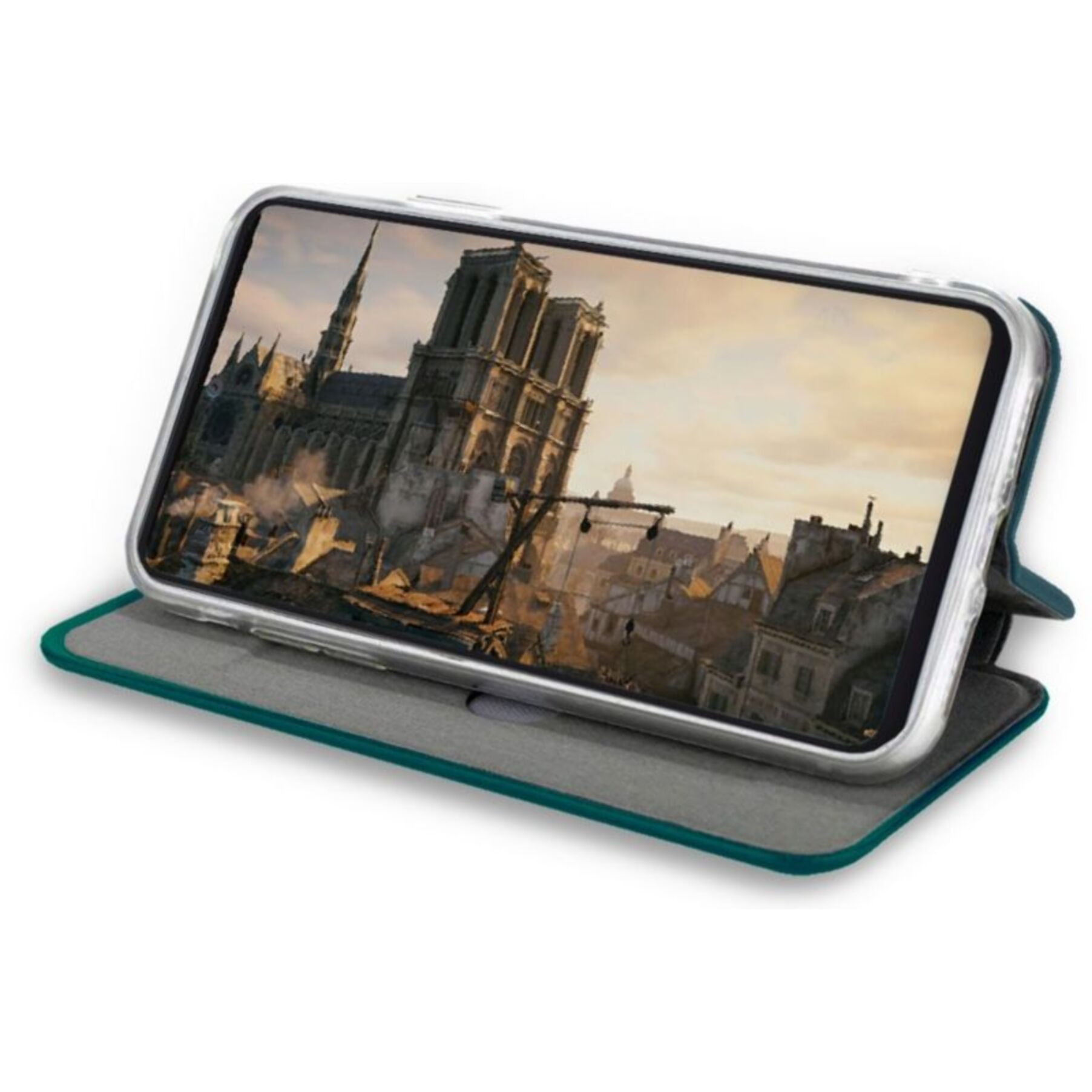Etui IBROZ Oppo Find X5 Etui Cuir Kaki