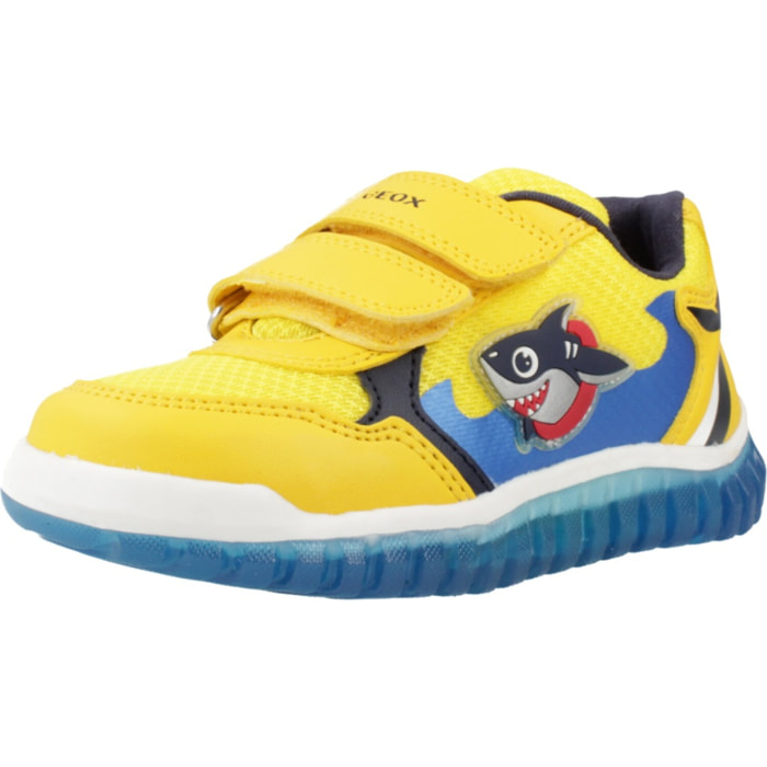 Zapatillas Niño de la marca GEOX  modelo LIGHTYLOO BOY AMARILLO