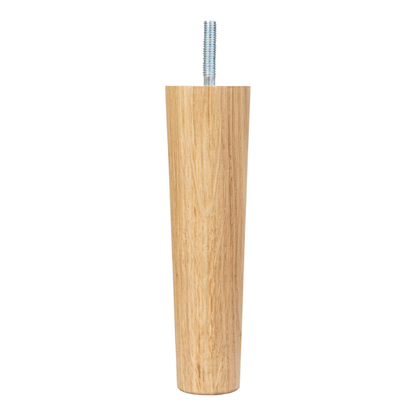 Gamba per divano Lido in faggio naturale 4,5x16,5 cm