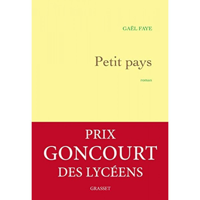 Faye, Gaël | Petit pays - Prix Goncourt des lycéens 2016(Modèle aléatoire) | Livre d'occasion