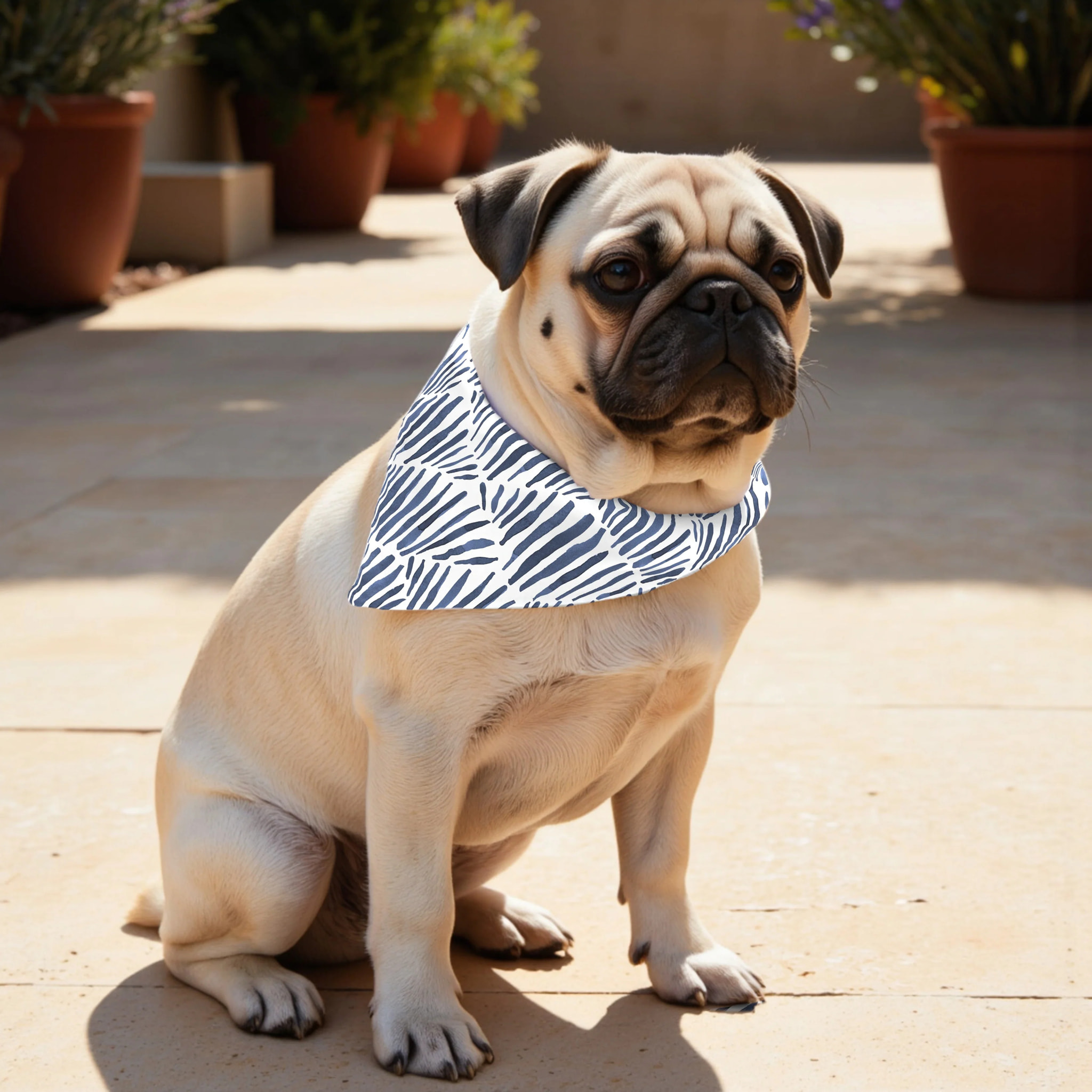 Pack de 2 bandanas pour animaux Gavina