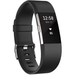 Bracelet IBROZ Fitbit Charge 2 Silicone noir