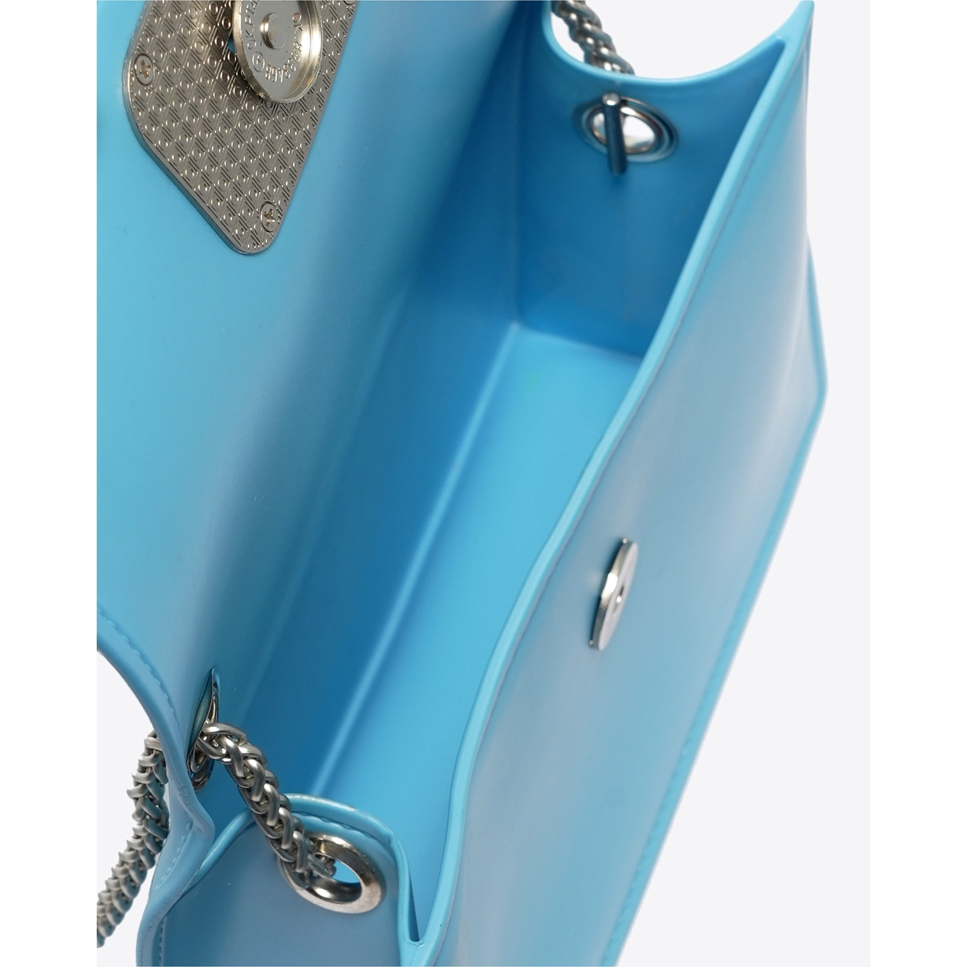 Borsa a mano da donna - Modello False - 100% Pvc - 20.0 x 13.0 x 7.6 cm