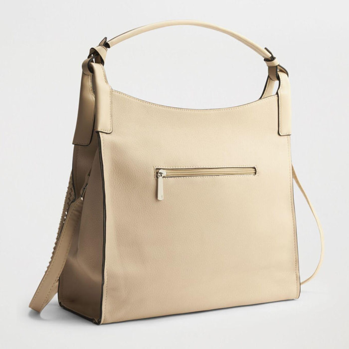 BORSA BEIGE CONBIPEL