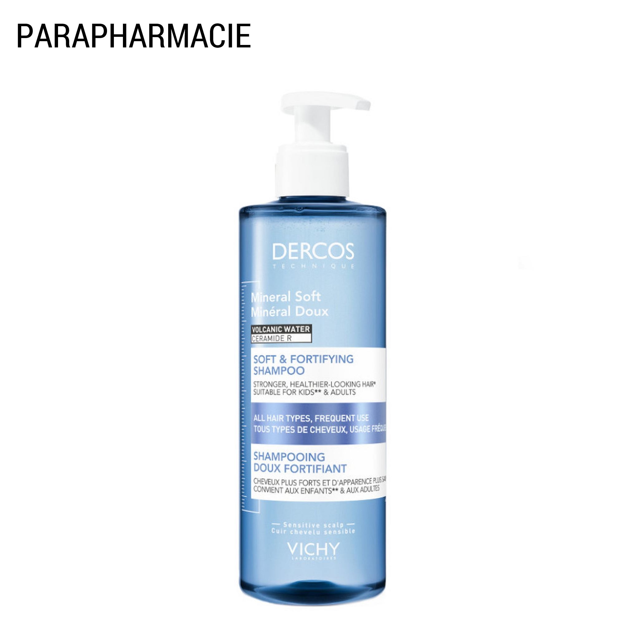 Dercos Technique  - Shampooing Minéral Doux Fortifiant 400 ml