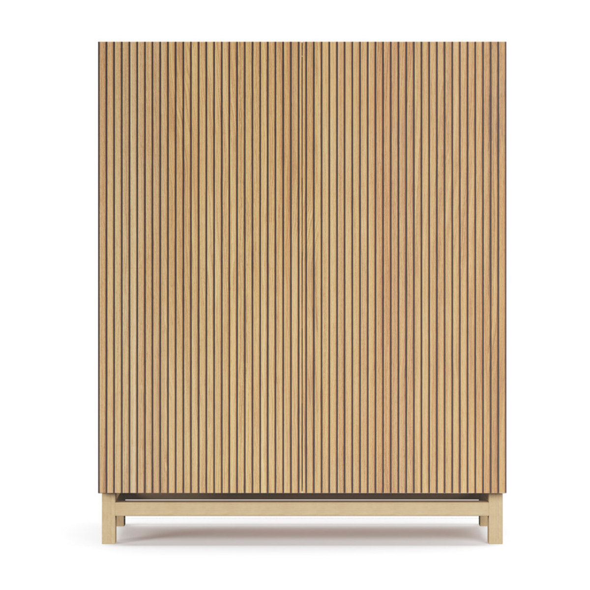 Zapatero Lofoten melamina roble dorado puertas impresión vallado 112x90x27cm