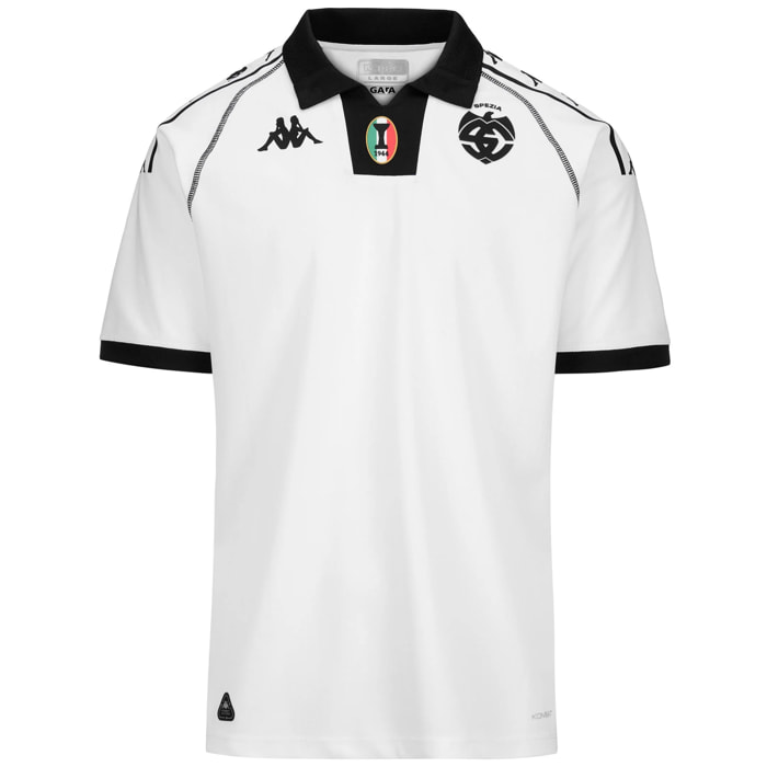 Maglie gioco Kappa Uomo Kombat 2025 Spezia Bianco