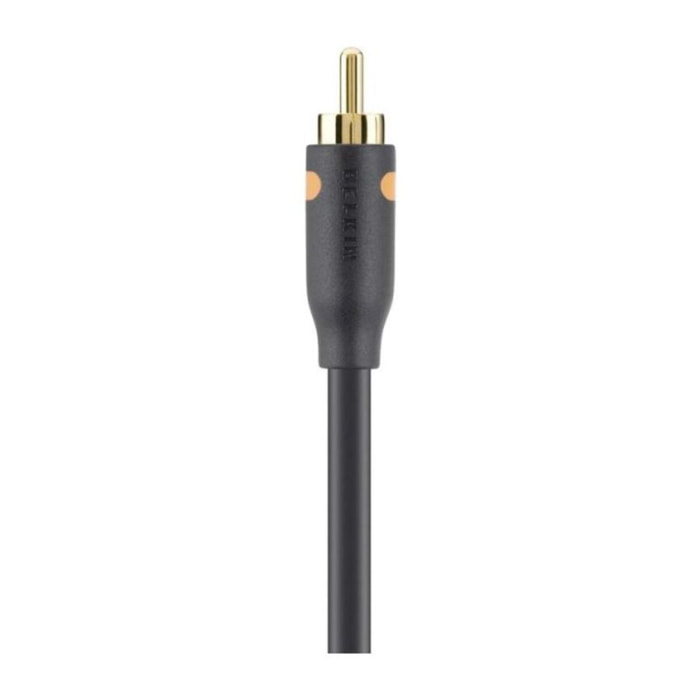 Câble RCA BELKIN coaxiale M/M 2m Noir/Or    F3Y096bf