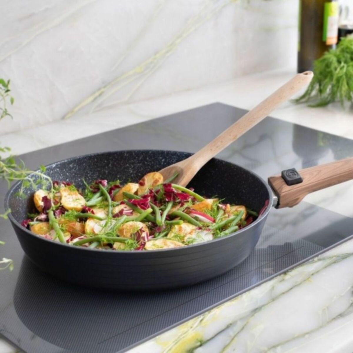 Poêle DURANDAL 32cm Ceramique Legende