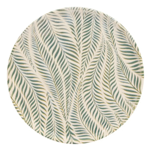 Assiette dessert Gina D22cm vert