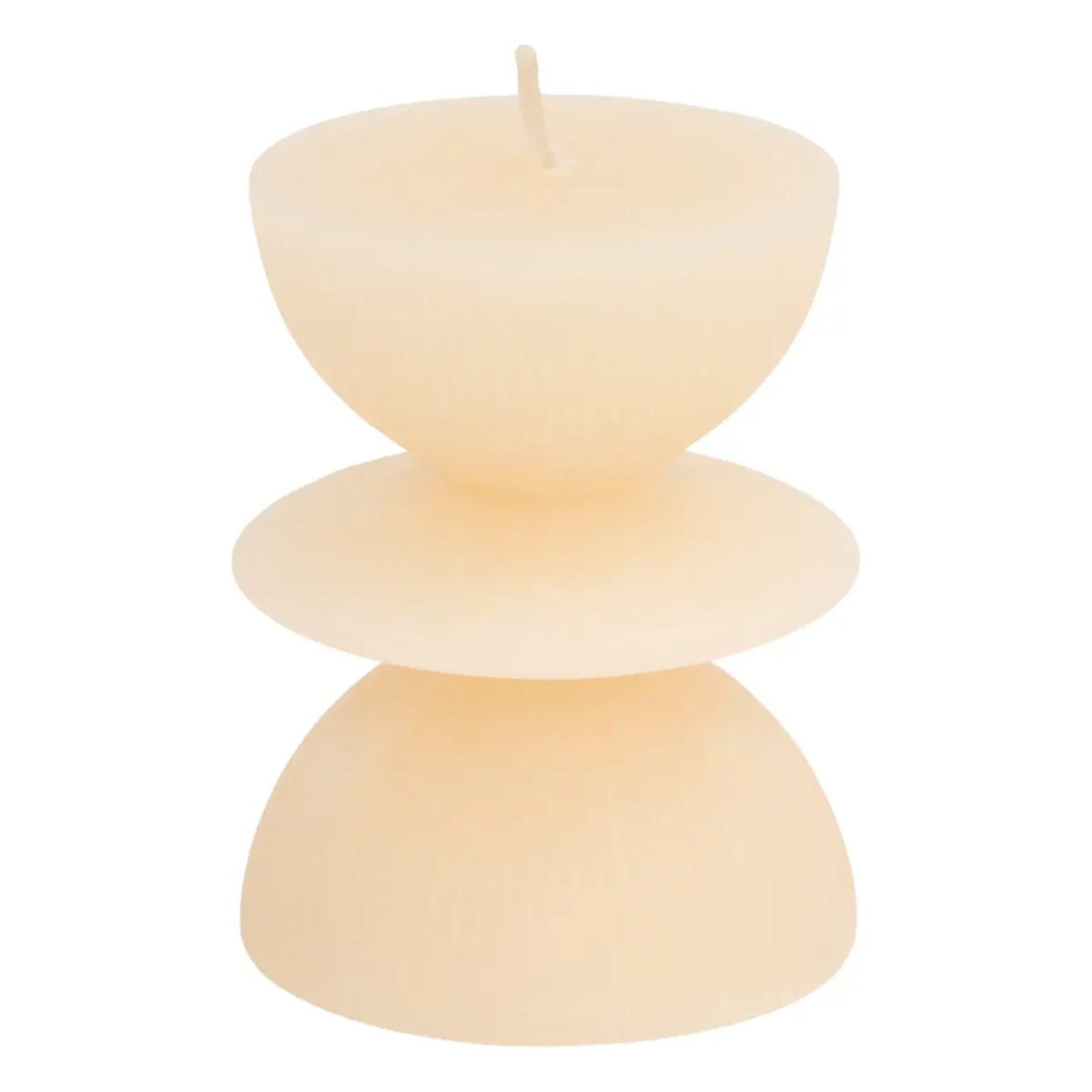 Bougie décorative Homy ronde H.9cm