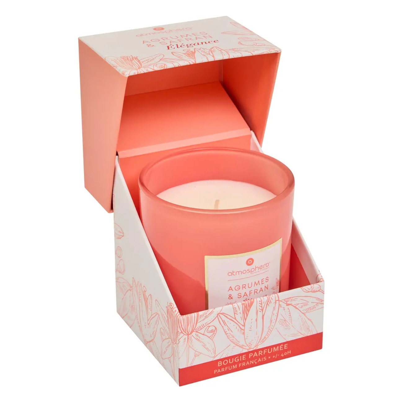 Bougie parfumée "Mael" - agrumes 190g