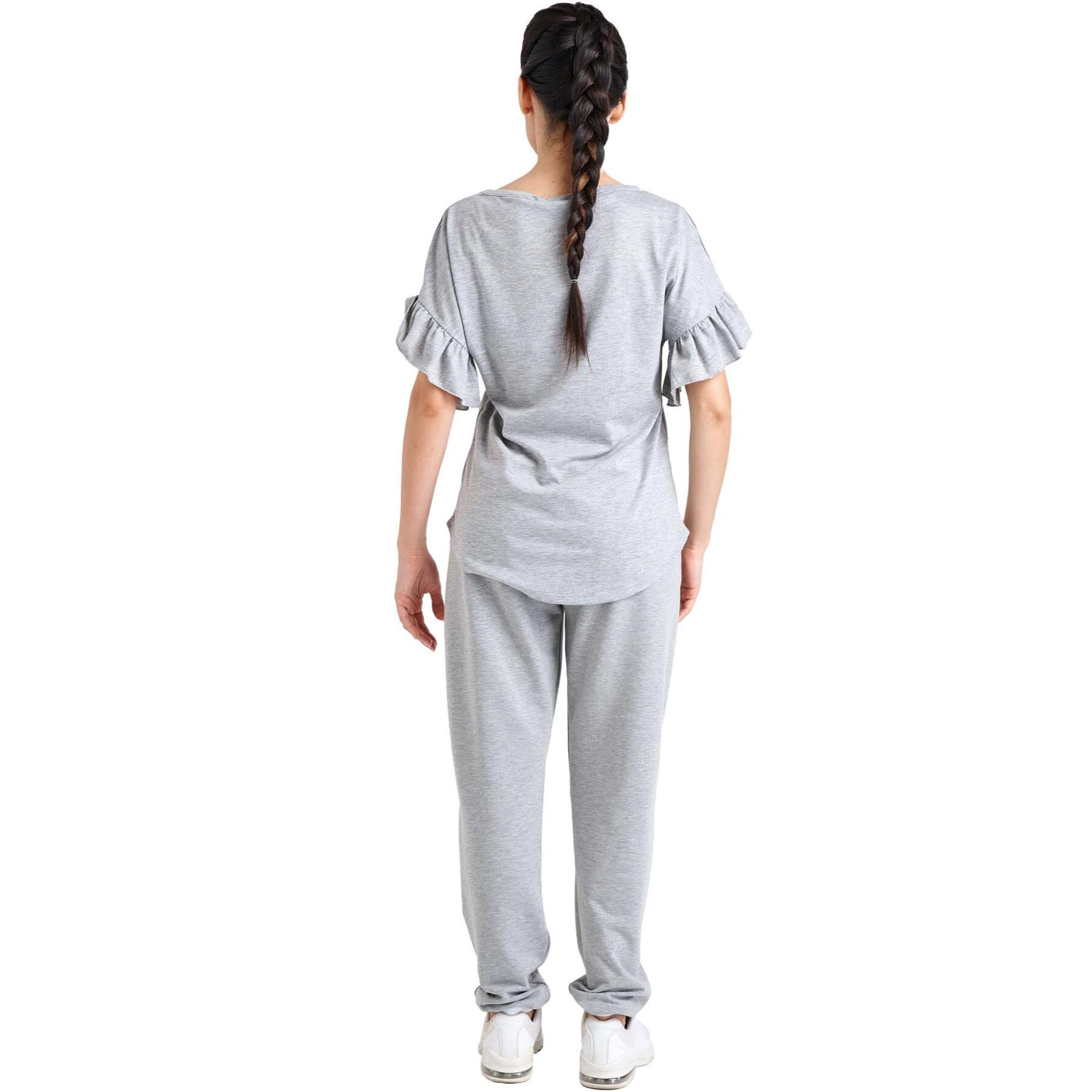 Pantalones deportivos brillantes para mujer.