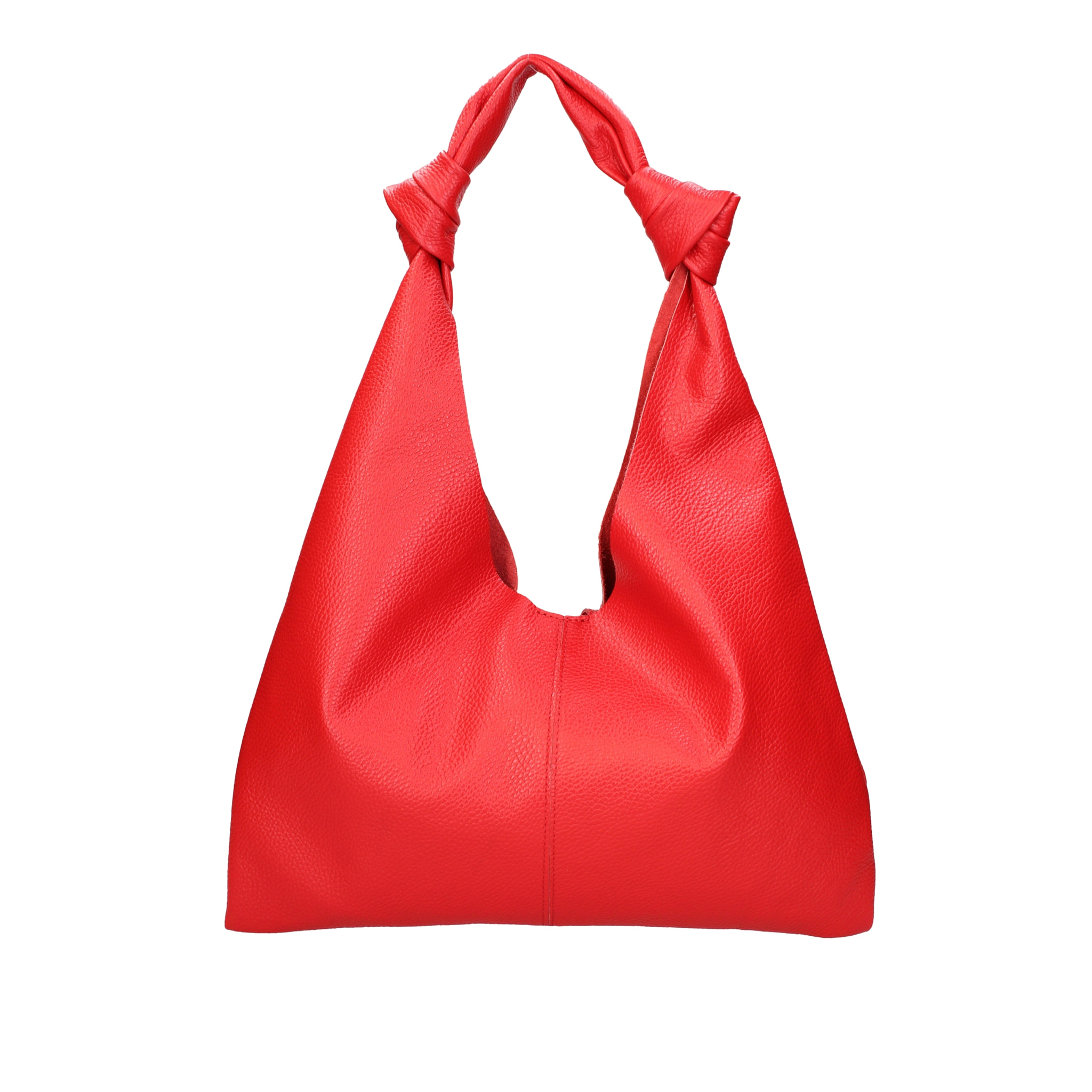 Borsa a spalla da donna In Vera pelle Made in Italy 40x42x2 cm