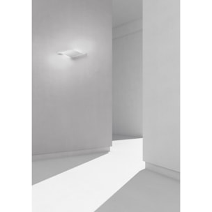 LEDS C4 Aplique Rizz 345Mm LED 6W 3000K Aluminio Satinado 435Lm