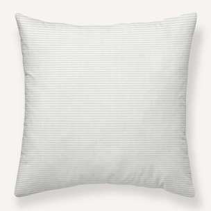 Taie d'oreiller en jacquard Jávea pequeña Gris Clair