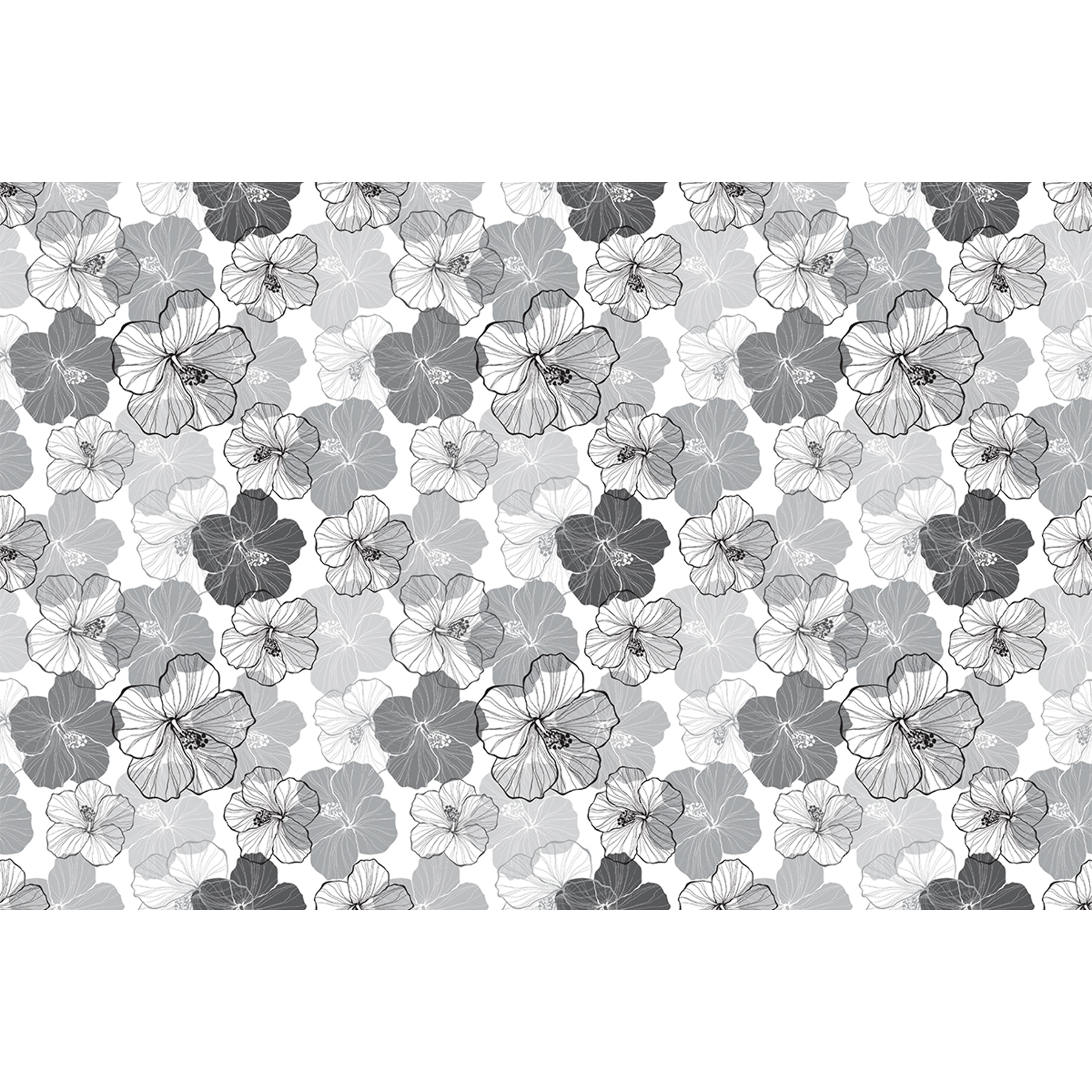 Sticker meuble tropical machida 40 x 60 cm