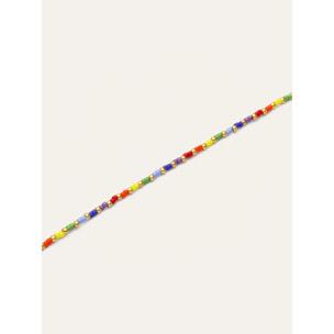 Bracciale Rainbow Colors Acciao Placcato Oro