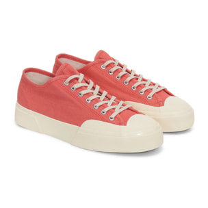Superga - Uomo Donna Rosso - 2432 Works Low Cut Denim Yarn Dyed